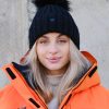 Klaer Goldbergh Skiklaer | Una Beanie Raccoon Fur Black