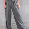 Klaer Second Female Bukser | Holsye Trousers Grey Melange