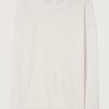 Klaer American Vintage Topper | Gamipy Longsleeve O-Neck Blanc