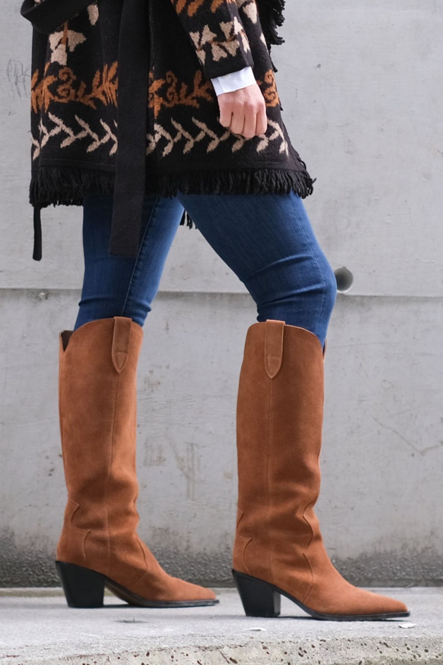 Sko Alias Mae | Mabel Suede Boots Tan