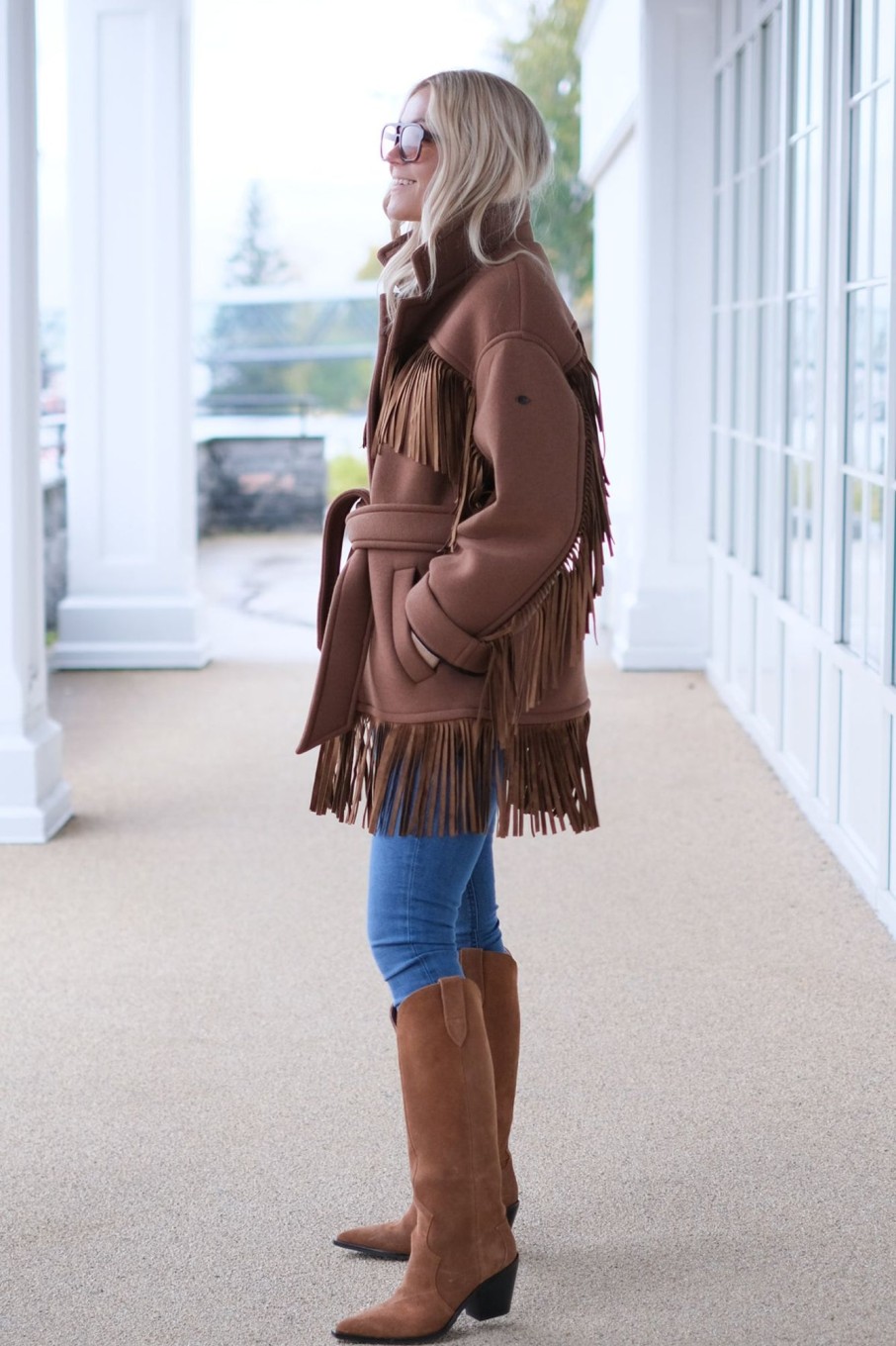 Klaer Goldbergh Jakker | Fringe Jacket Mocha