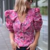 Klaer Custommade Bluser | Savanna Blouse Beetroot Purple