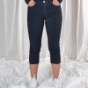 Klaer Denim Studio Bukser | Nicole Pantalon Gabardine Stretch Navy