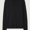 Klaer American Vintage Topper | Gamipy Longsleeve O-Neck Noir