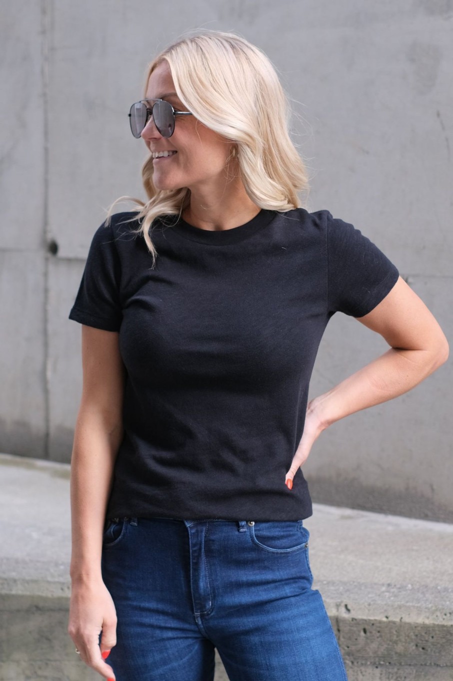 Klaer American Vintage Topper | Sonoma T-Shirt Noir