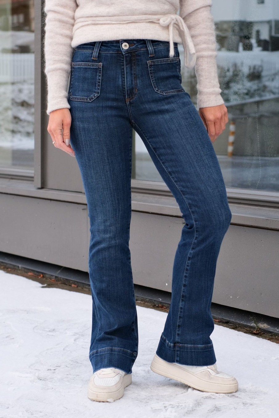 Klaer Denim Studio Jeans | Jim Denim Blue Cashmere Raw Vintage