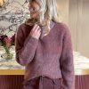 Klaer Holzweiler Gensere | Anja Knit Sweater Pink Mix