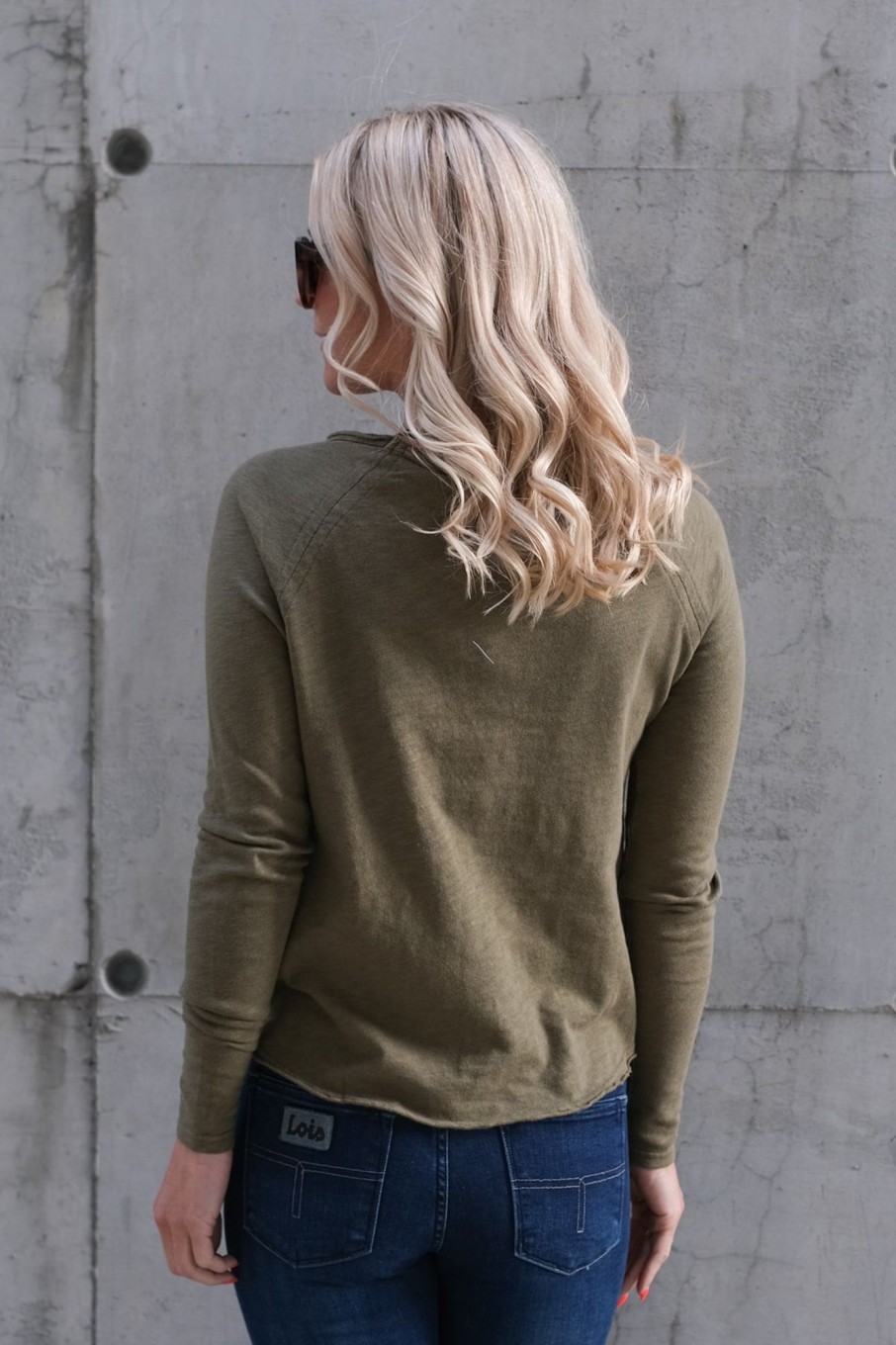 Klaer American Vintage Topper | Sonoma Longsleeve O-Neck Vintage Bush