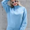 Klaer Holzweiler Gensere | Mezzanine Sporty Half Zip Lt. Blue