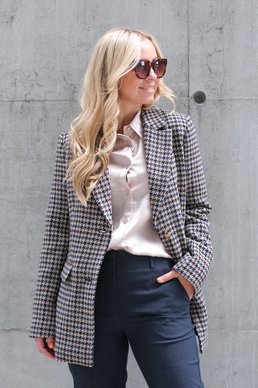 Klaer Camilla Pihl Blazere | Brooklyn Blazer Houndstooth