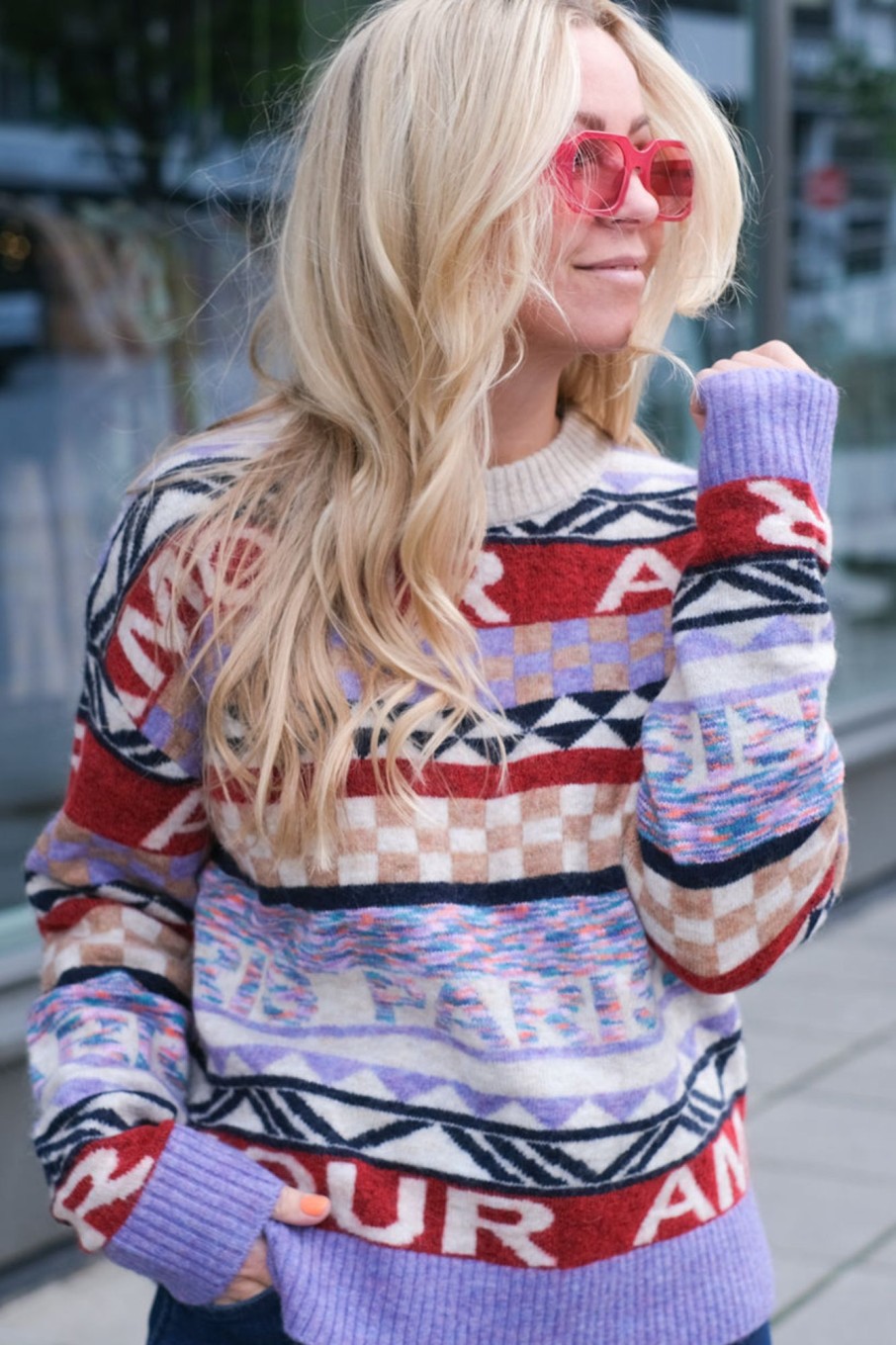 Klaer Suncoo Paris Gensere | Peerico Knitted Pullover Mauve