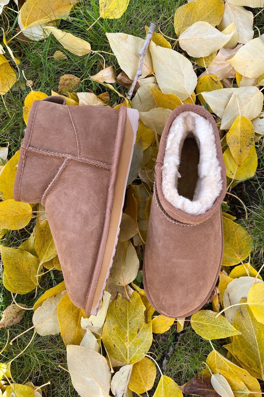 Sko Emu Australia | Stinger Micro Boots Chestnut