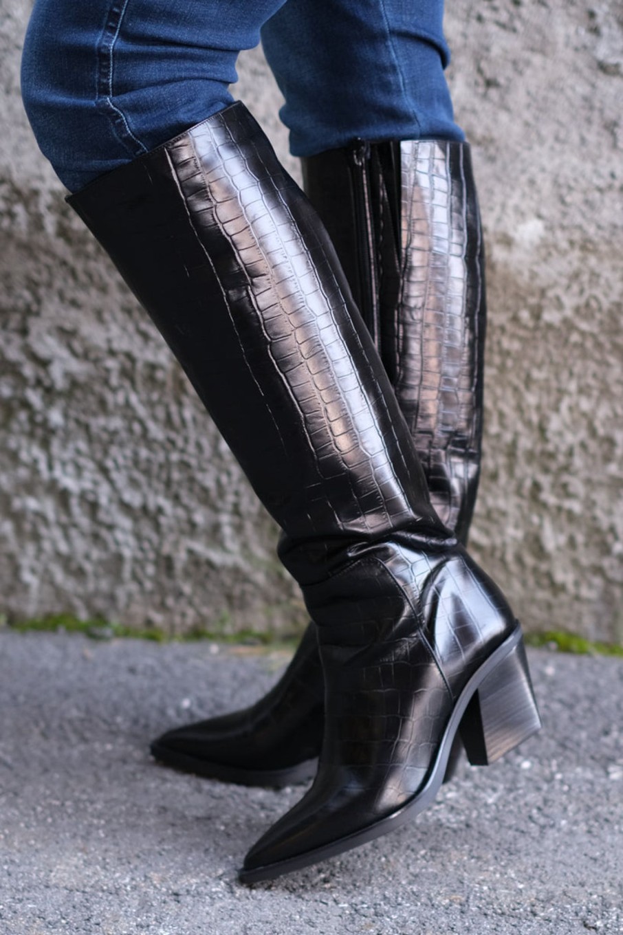 Sko Pavement | Marthe Boots Black